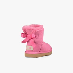 Ugg Mini Bailey Bow II Kids Classic Boots Pink (1730WEJRL)